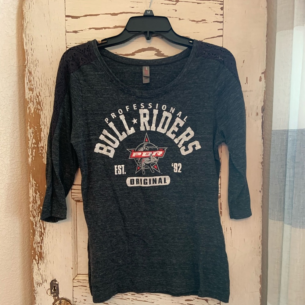 Riders by Lee Fitted Long Sleeve Tee Black
